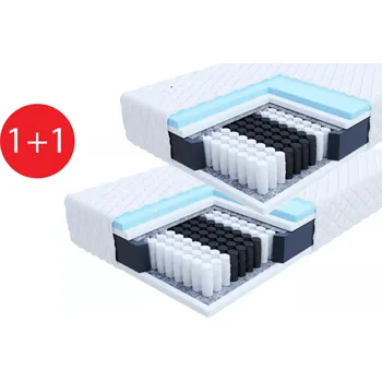 Matrace FDM Taštičková matrace ENNA Premium Jersey 1+1 | 80 x 200 cm