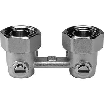 Ventil Honeywell Verafix-VKE H-blok uzavírací šroubení rohové 3/4" F/M (V2495EX020A)