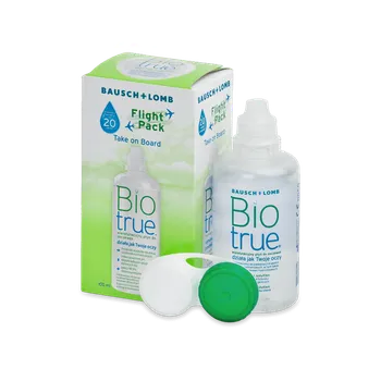 Kontaktní čočky Roztok Biotrue Flight Pack 100 ml