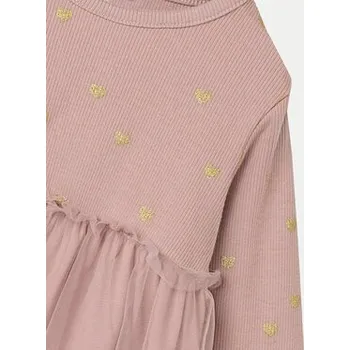 Dámské šaty NAME IT Každodenní šaty 13221368 Růžová Regular Fit 68