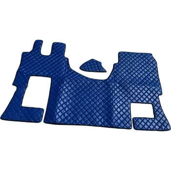 autokoberec Koberce kožené pro MERCEDES MP IV/V, spol. neodpruž., tunel, vysoká kab., automat, modrá barva