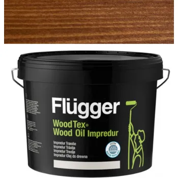 Olej na dřevo Flügger Wood Tex Wood Oil IMPREDUR 10L U-804 + dárek k objednávce nad 1000Kč