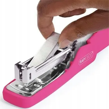 Kancelářská sešívačka Rapesco růžová