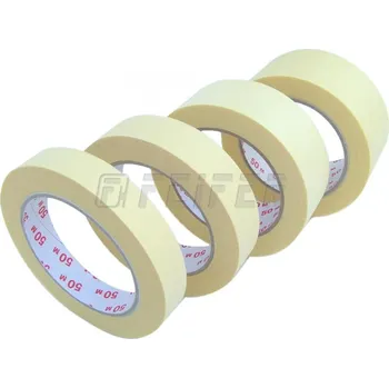 Lepicí páska Páska lepící krepová-maskovací, 75 mm x 50 m, do 60°C - SENZATAPE