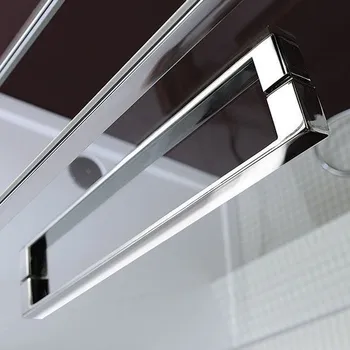 Polysan LUCIS LINE hranaté madlo, 20x340x36 mm, pár, chrom