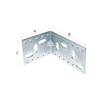 Úhloměr SCH Hilber úhelník easy-fix, ocel pozink Varianta: Hilber úhelník easy-fix 150 mm, ocel pozink