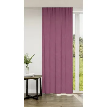 Zatemňovací dekorační závěs nebo látka, Blackout Žihaný 150 cm, růžovofialový