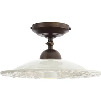 Redo LEA 02-902 + CF29 - Stropní retro svítidlo s keramickým stínidlem Ø 29cm (Retro stropní lustr )