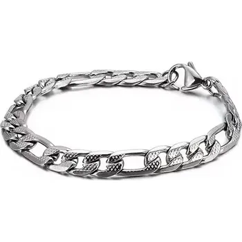 Náramek Náramek chirurgická ocel Figaro Šířka 7,5 mm