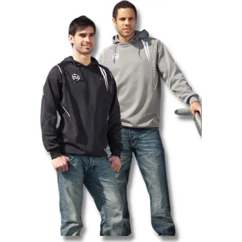 saller mikina s kapucí PULSE BARVA: 639 antracit-žlutá, Velikost: XS