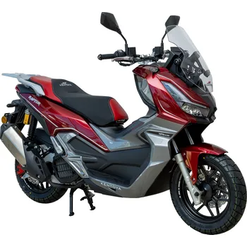 malá motorka Kentoya Skútr Raptor 125 4T - červená
