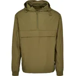 Build your Brand Větrovka s 1/4 zipem BY 096 Velikost: XL, Barva: avocado green