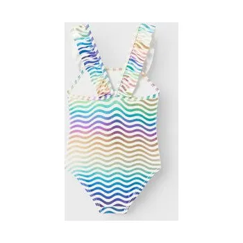 Dámské plavky NAME IT Jednodílné plavky Nmfzamar 13226753 Tyrkysová Regular Fit 86_92