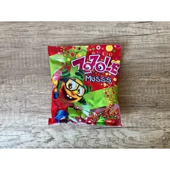 Cukrovinka Zozole Musss - Jablko, jahoda a višeň 75g