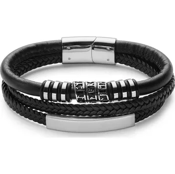 Náramek Lucleon Lucleon stříbrná