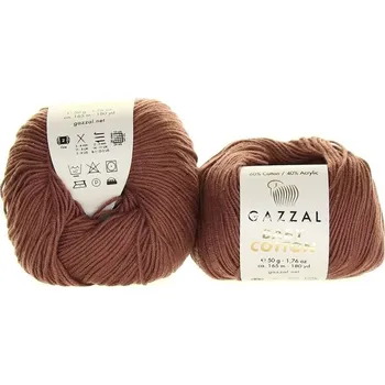 Příze Příze Baby Cotton, 3455, hnědá