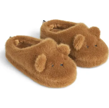 Dámské pantofle LIEWOOD Pantofle Aviaja Bear - Golden caramel Velikost: 24-25