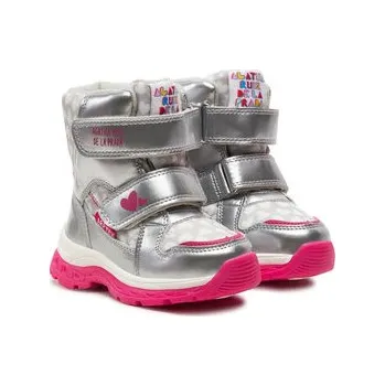 Dívčí obuv Sněhule Agatha Ruiz de la Prada 241990-B S Stříbrná 27
