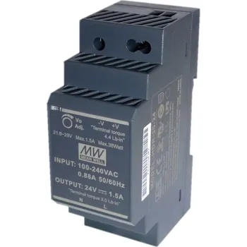 Napájecí zdroj pro osvětlení Mean Well HDR-30-12 Zdroj na DIN 24W 12V HDR-30-12
