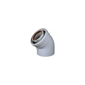 Kouřovod Protherm Koleno ø 60/100 - 45° (1 balení po 2 ks) 0020257010