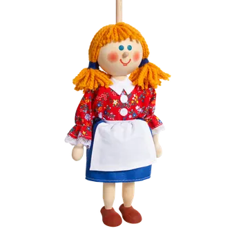 loutka Mašek Loutka Mařenka na tyči 20 cm