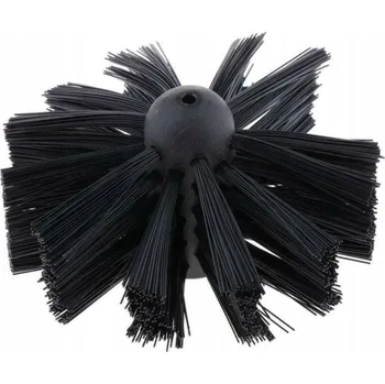 Vrták 125mm kartáčová hlava pro čištění komínového kartáče