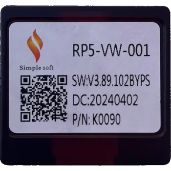 ISO konektor 2DIN Simple Soft CANBUS dekodér - Škoda, VW, Seat