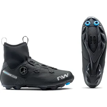 Pánské cyklistické tretry Tretry NORTHWAVE Celsius XC Arctic GTX Black - 43