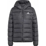 Dámská bunda adidas ESSENTIALS MIDWEIGHT DOWN HOODED S Černá, Bílá