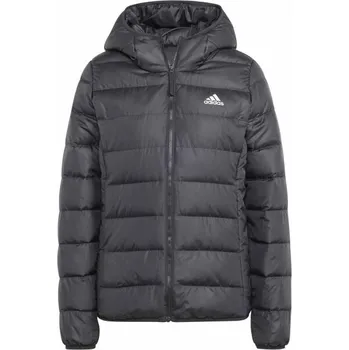 Dámská bunda adidas ESSENTIALS MIDWEIGHT DOWN HOODED S Černá, Bílá