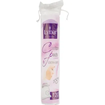 Lybar Original Cotton Pads Extra Soft odličovací tampony 120 ks