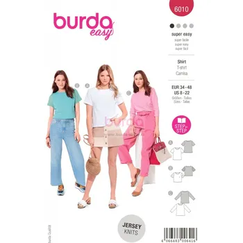 Nit Tištěný střih tričko