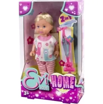 Panenka panenka evi love s vysavačem 2v1 do domácnosti 12 cm