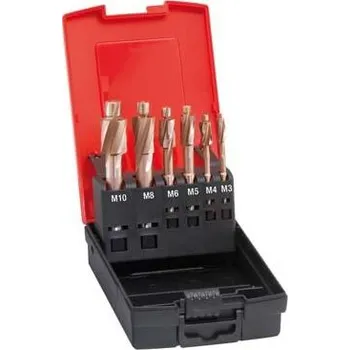 Vrták Sada zarovnávacích záhlubníků středně jemných din373 m3-m10 format