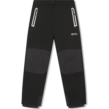 Chlapecké kalhoty Chlapecké softshellové kalhoty, zateplené - KUGO HK5067, černá / šedá kolena Barva: Černá, Velikost: 170
