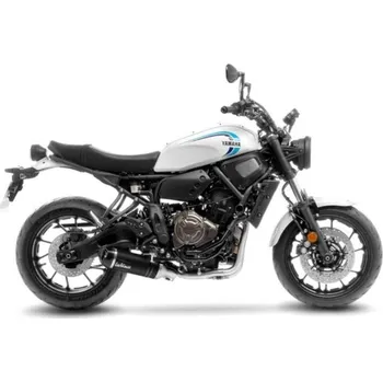 Výfuk pro motocykl Výfuk Yamaha XSR 700, XTribute, MT-07 (21-24) LeoVince LV ONE EVO Black
