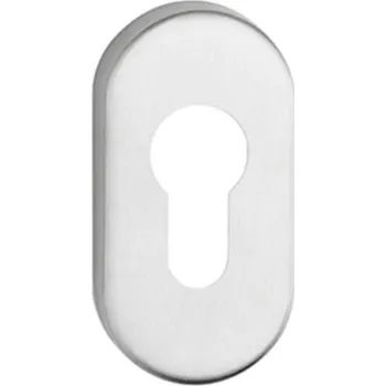 Dveřní kování Štít oválný nerez / pár NNOW