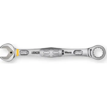 Klíč Otevřený/očko-ráčnový klíč 3/8´´/21mm palcový, joker, wera, 073281