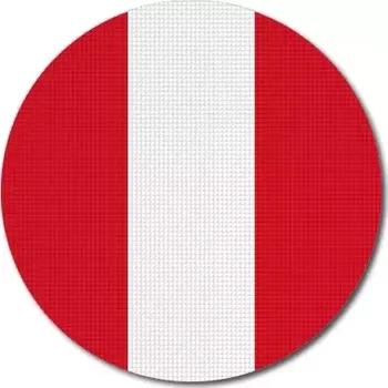 Vlajka Pelisport Vlajka Peru kulatá ø 60 mm