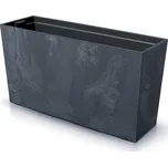 Truhlík s vkladem CORBI II 77 cm antracit