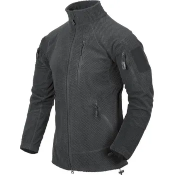 Pánský svetr Mikina funkční fleece ALPHA TACTICAL - Shadow Grey, Helikon-Tex Varianta: M