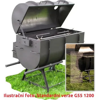 Zahradní gril G-FIRE G55 1450 PORK Plus