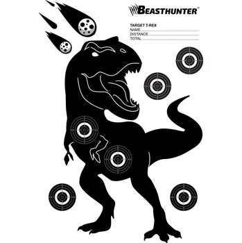 Terč na sportovní střelbu Unknown Terč silueta Beast Hunter T-Rex 10ks