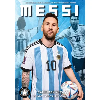 Kalendář Recenze Nástěnný kalendář A3 Lionel Messi 2025