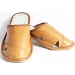 Pánské kožené papuče Model 9A, VELIKOST 43