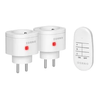 Elektrická zásuvka ORNO OR-GB-462 Dálkově ovládané zásuvky 2+1