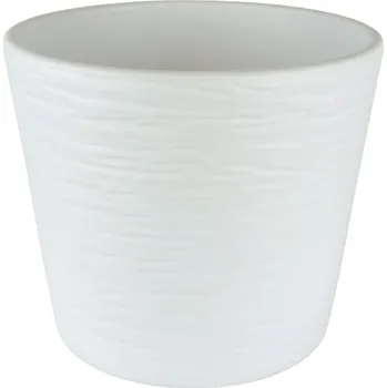 Obal na květináč Obal 815 White mat 13 cm - 6 ks