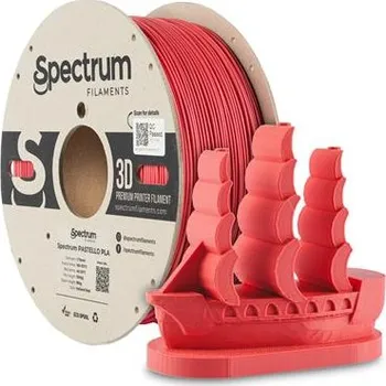 Filament Filament Spectrum Pastello PLA 1.75mm HOLLAND RED 1kg