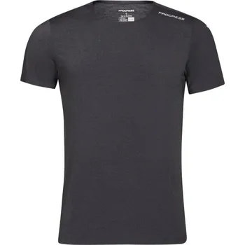 Pánské oblečení triko krátké pánské Progress TECHNIC černé (triko krátké pánské Progress TECHNIC černé)