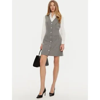 Dámská móda Guess Koktejlové šaty Doris W4BK11 WGIF2 Šedá Slim Fit M